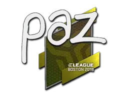 Sticker | paz | Boston 2018 Sticker | paz | Boston 2018