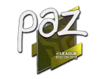 Sticker | paz | Boston 2018