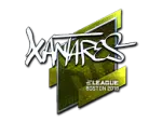 Sticker | XANTARES (Foil) | Boston 2018