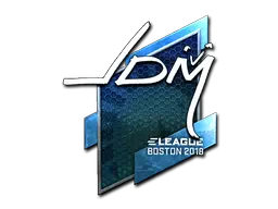 Sticker | jdm64 (Foil) | Boston 2018 Sticker | jdm64 (Foil) | Boston 2018