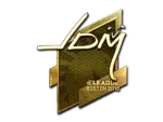 Sticker | jdm64 (Gold) | Boston 2018