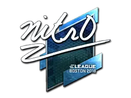 Sticker | nitr0 (Foil) | Boston 2018 Sticker | nitr0 (Foil) | Boston 2018