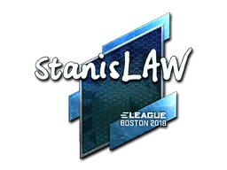 Sticker | stanislaw (Foil) | Boston 2018 Sticker | stanislaw (Foil) | Boston 2018