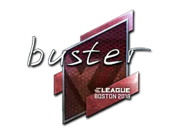 Sticker | buster (Foil) | Boston 2018 Sticker | buster (Foil) | Boston 2018