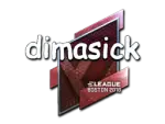 Sticker | dimasick (Foil) | Boston 2018
