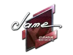 Sticker | Jame (Foil) | Boston 2018