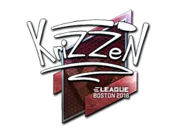 Sticker | KrizzeN (Foil) | Boston 2018 Sticker | KrizzeN (Foil) | Boston 2018