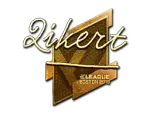 Sticker | qikert (Gold) | Boston 2018