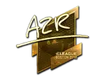 Sticker | AZR (Gold) | Boston 2018
