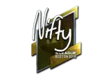 Sticker | Nifty (Foil) | Boston 2018