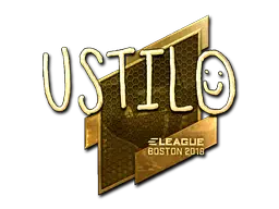 Sticker | USTILO (Gold) | Boston 2018 Sticker | USTILO (Gold) | Boston 2018