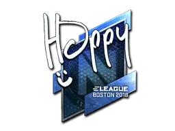 Sticker | Happy (Foil) | Boston 2018 Sticker | Happy (Foil) | Boston 2018