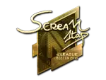 Sticker | ScreaM (Gold) | Boston 2018