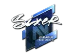 Sticker | SIXER (Foil) | Boston 2018