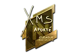 Sticker | xms (Gold) | Boston 2018 Sticker | xms (Gold) | Boston 2018