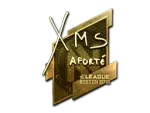 Sticker | xms (Gold) | Boston 2018