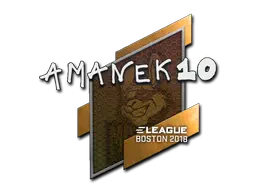 Sticker | AmaNEk | Boston 2018 Sticker | AmaNEk | Boston 2018