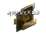 Sticker | AmaNEk (Foil) | Boston 2018