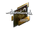 Sticker | devoduvek (Foil) | Boston 2018