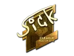 Sticker | SicK (Gold) | Boston 2018