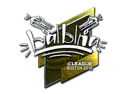 Sticker | balblna (Foil) | Boston 2018 Sticker | balblna (Foil) | Boston 2018