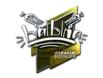 Sticker | balblna (Foil) | Boston 2018