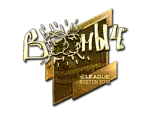 Sticker | Boombl4 (Gold) | Boston 2018