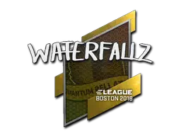 Sticker | waterfaLLZ | Boston 2018 Sticker | waterfaLLZ | Boston 2018