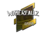 Sticker | waterfaLLZ | Boston 2018
