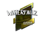 Sticker | waterfaLLZ (Foil) | Boston 2018