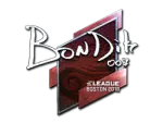 Sticker | bondik (Foil) | Boston 2018