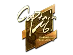 Sticker | captainMo (Gold) | Boston 2018