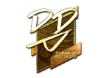 Sticker | DD (Gold) | Boston 2018