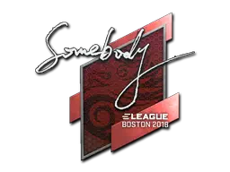 Sticker | somebody | Boston 2018 Sticker | somebody | Boston 2018