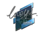 Sticker | LoveYY | Boston 2018