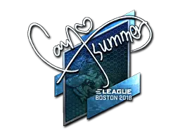 Sticker | Summer (Foil) | Boston 2018 Sticker | Summer (Foil) | Boston 2018