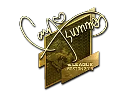 Sticker | Summer (Gold) | Boston 2018 Sticker | Summer (Gold) | Boston 2018