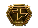 Sticker | FaZe Clan (Gold) | London 2018