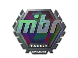 Sticker | MIBR (Holo) | London 2018 Sticker | MIBR (Holo) | London 2018