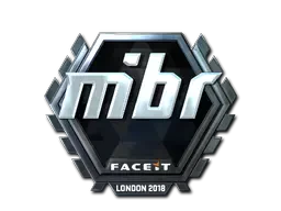 Sticker | MIBR (Foil) | London 2018 Sticker | MIBR (Foil) | London 2018