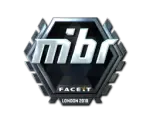 Sticker | MIBR (Foil) | London 2018