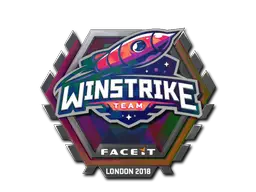 Sticker | Winstrike Team (Holo) | London 2018