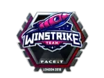 Sticker | Winstrike Team (Foil) | London 2018