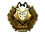 Sticker | G2 Esports (Gold) | London 2018