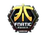 Sticker | Fnatic (Foil) | London 2018