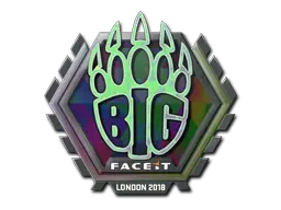 Sticker | BIG (Holo) | London 2018 Sticker | BIG (Holo) | London 2018