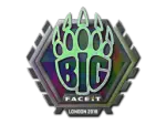 Sticker | BIG (Holo) | London 2018