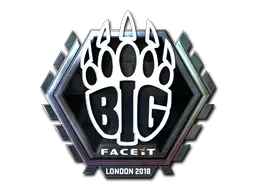 Sticker | BIG (Foil) | London 2018 Sticker | BIG (Foil) | London 2018