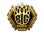Sticker | BIG (Gold) | London 2018