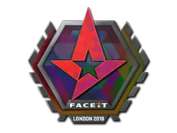 Sticker | Astralis (Holo) | London 2018 Sticker | Astralis (Holo) | London 2018